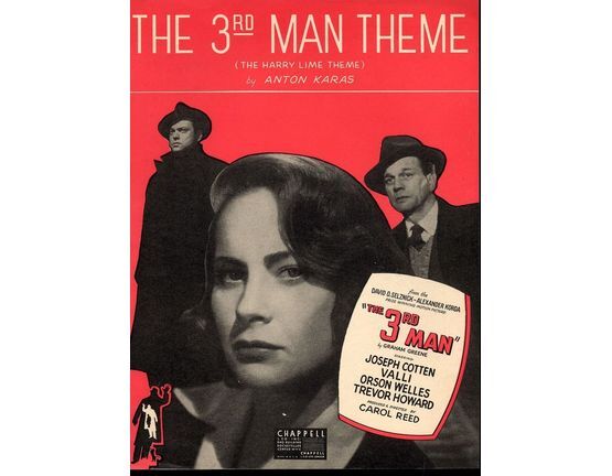 9860 | The Third Man - The Harry Lime Theme - from "The Third Man" - Featurinig Orson Welles, Carol Reed and Joseph Cotten