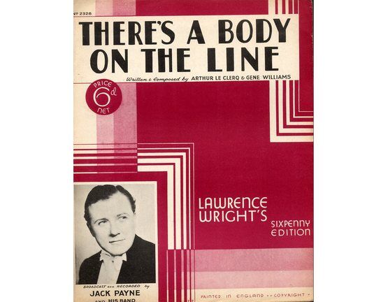 4 | Theres a Body on the Line: Jack Payne
