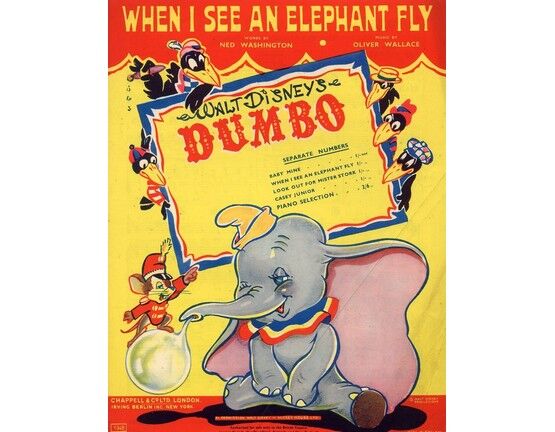 4 | When I See An Elephant Fly from Walt Disney's "Dumbo"