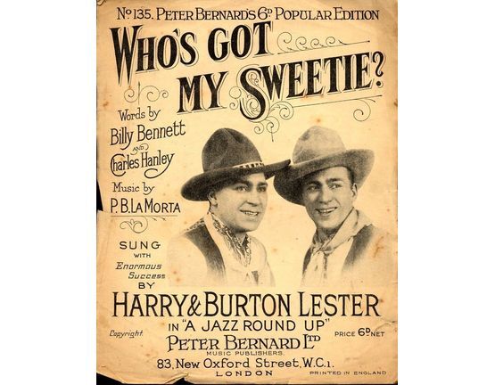 4 | Whos Got My Sweetie - Harry and Burton Lester in A Jazz Round Up