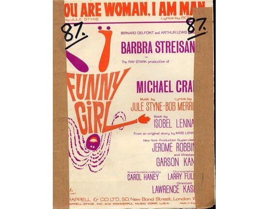 4 | You Are Woman I Am Man. Barbra Streisand in Funny girl