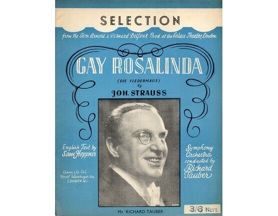400 | Gay Rosalinda (Dir Fledermaus) - Piano Selection - Featuring Richard Tauber