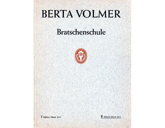 405 | Berta Volmer - Bratschenschule - Book 1 - Edition Schott 4614