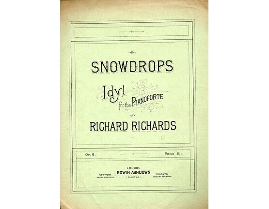 4282 | Snowdrops, Idyl for the pianoforte