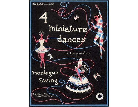 4433 | Ewing - 4 Miniature Dances - Piano Solo