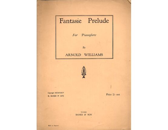 4433 | Fantasie Prelude - For Pianoforte
