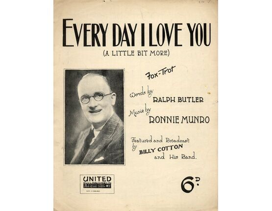 4505 | Every day i love you (A little bit more) - Fox Trot Featuring Billy Cotton