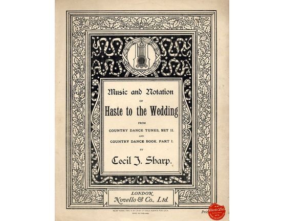 4582 | Haste to the Wedding - From Country Dance Tunes Set II and Country Dance Book Part I - With Instructions to The Dance Steps