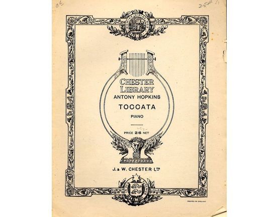 4583 | Toccata - Piano Solo - Chester Library Series
