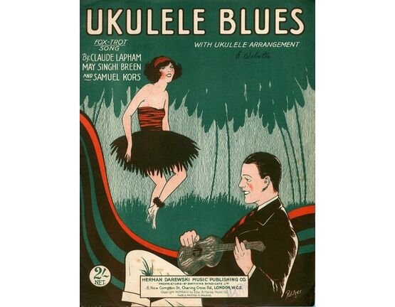 4606 | Ukulele Blues - Song Fox Trot - With Ukulele Arrangement