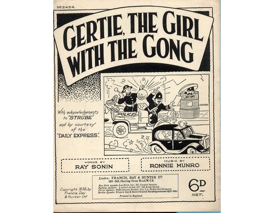 4614 | Gertie the Girl with the Gong - Song