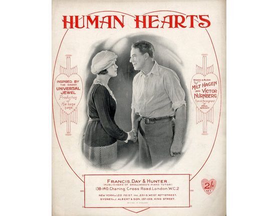 4614 | Human Hearts - Song from The Film "Human Hearts" - for Piano and Voice