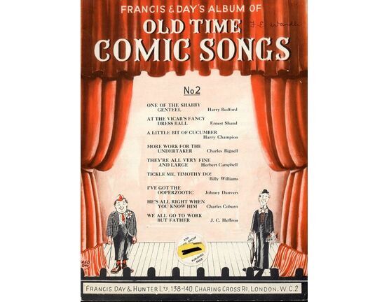 4614 | Old Time Comic Songs  - No. 2 - for Piano and Voice - with Ukulele Tablature