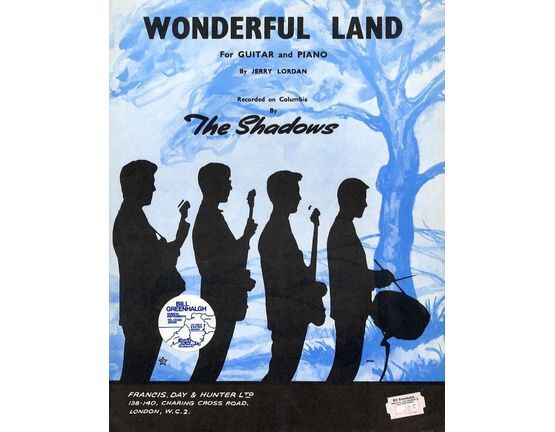 4614 | Wonderful Land - Featuring The Shadows - For Guitar and Piano