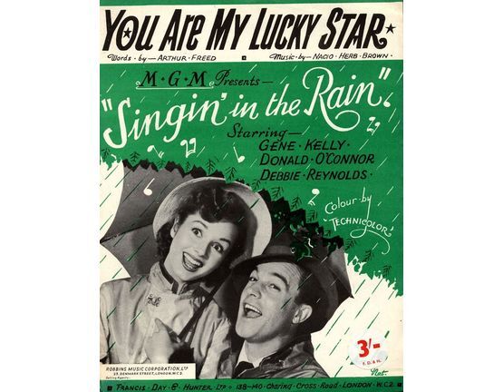 4614 | You are my lucky Star from "Broadway Melody of 1936" and "Singin in the rain" - Featuring Gene Kelly and Debbie Reynolds