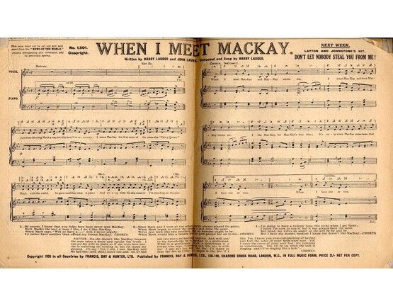 4623 | When I meet Mackay - Song