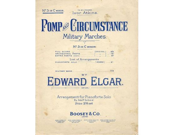 4656 | Pomp and Circumstance - No. 3 in C minor
