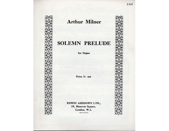 4672 | Solemn Prelude - For Organ