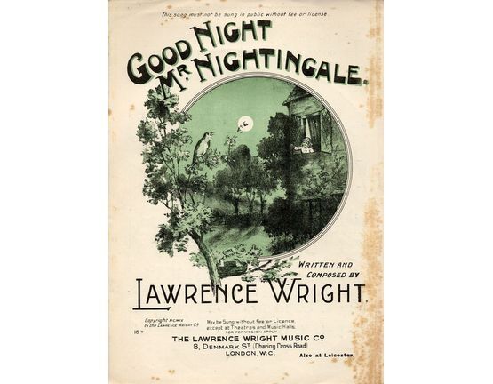 48 | Good Night Mr. Nightingale - Song