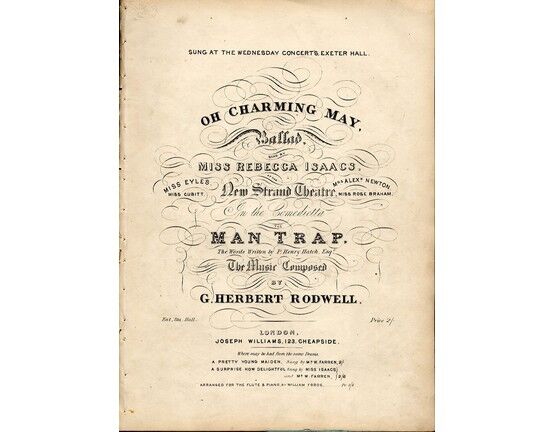 4807 | Oh Charming May - Ballad from the comedietta "The Man Trap"