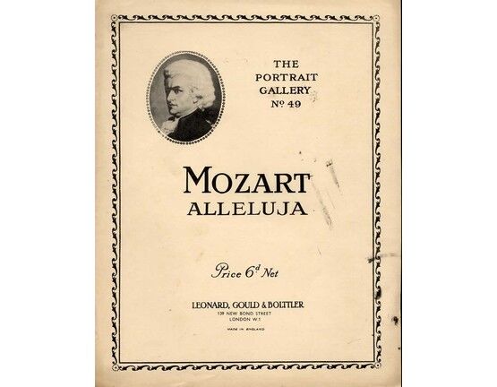 4850 | Mozart - Alleluja - The Portrait Gallery No. 49