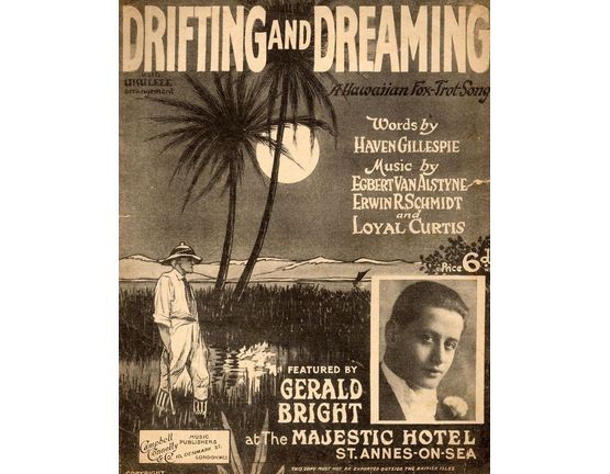 4856 | Drifting and Dreaming - Hawaiian Fox Trot Song, Gerald Bright (Geraldo)