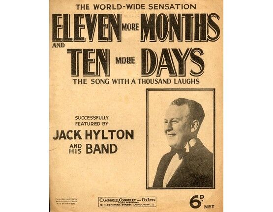 4856 | Eleven More Months And Ten More Days, Alex Freer, Jack Hylton