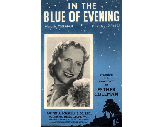 4856 | In The Blue of the Evening - Featuring Esther Coleman
