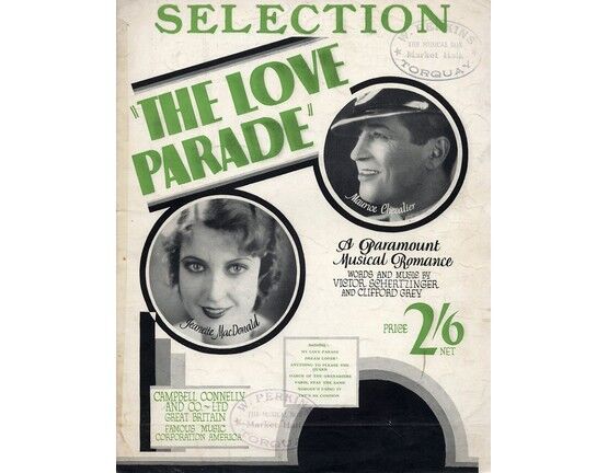 4856 | The Love Parade - Piano Selection - As performed by Maurice Chevallier and Jeanette MacDonald