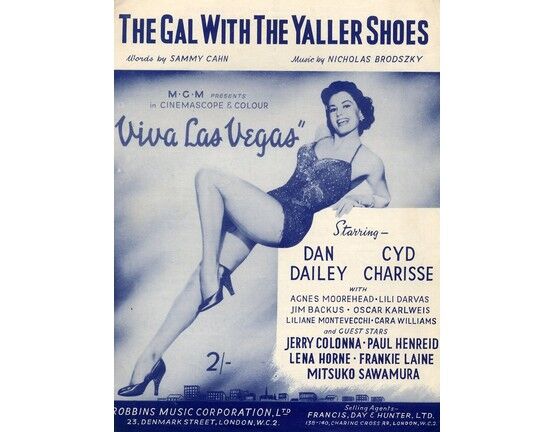 4860 | The Gal with the Yaller Shoes - from "Viva Las Vegas" - Featuring Cyd Charisse