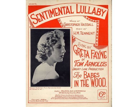 4861 | Sentimental Lullaby - Featuring Greta Fayne in Tom Arnold's 'The Babes In The Wood'