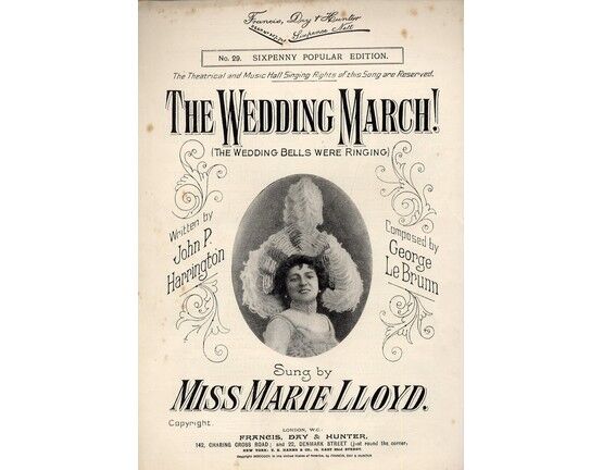 4861 | The Wedding March (The Wedding Bells were Ringing) - Song sung by Miss Marie Lloyd