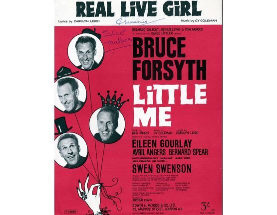 4867 | Real Live Girl, Bruce Forsyth in "Little Me"