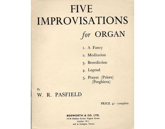 4896 | Five Improvisations for Organ