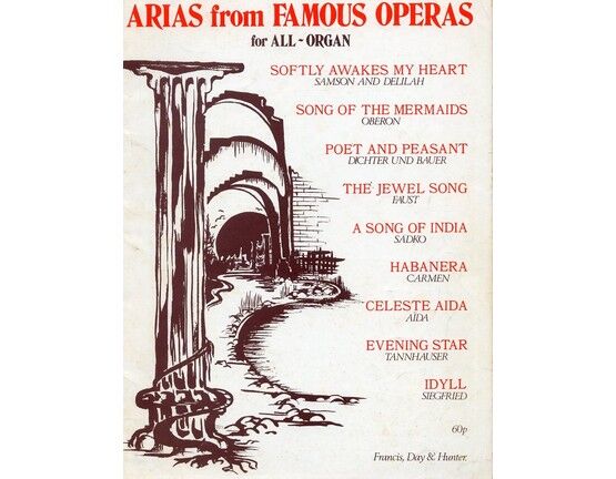 4906 | Arias from Famous Operas for all organ
