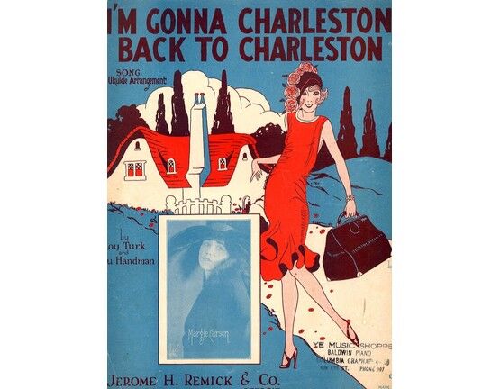 4934 | I'm Gonna Charleston Back to Charleston - Featuring Margie Carson - Song with Ukulele Accomp.