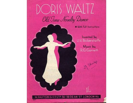 5 | Doris Waltz - Old Time Novelty Dance with Instructions invented by J H Bickerstaffe