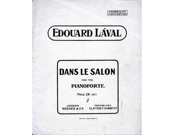 5013 | Dans Le Salon - for Piano