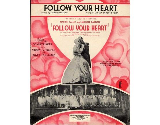 5080 | Follow Your Heart - Song from the Republic Picture "Follow Your Heart" - Featuring Marion Talley and Michael Bartlett