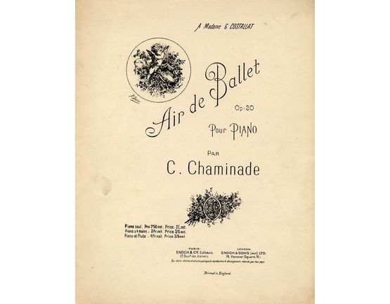 5181 | Air de Ballet - for piano solo - Op. 30