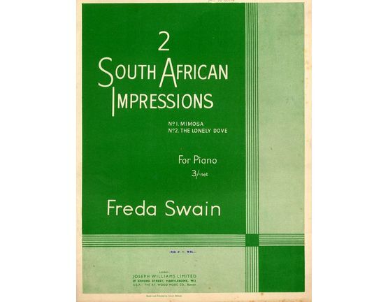 5193 | 2 South African Impressions for Piano