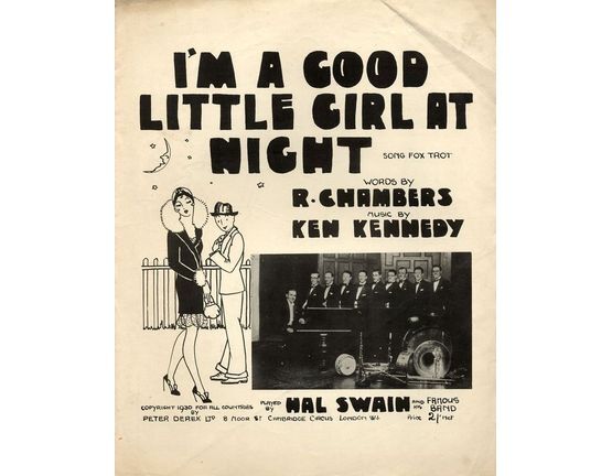 5267 | I'm a Good Little Girl at Night - Song Fox-trot - For Piano and Voice - Played by Hal Swain and his Famous Band