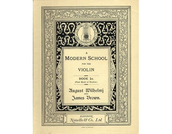 5283 | A Modern School for the Violin - Book 1b - First Book of Studies