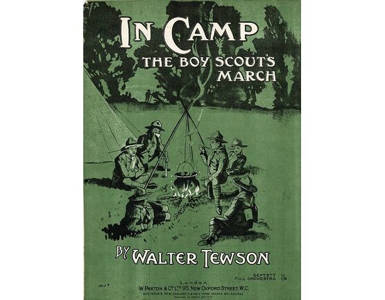 5305 | In Camp - The Boy Scouts March for piano solo