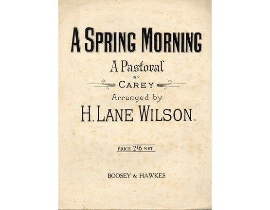 5329 | A Spring Morning -  A Pastoral - No.2 in F major for High Voice
