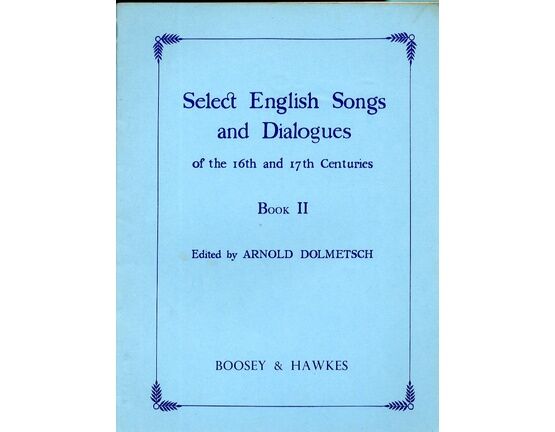 5329 | Select English Songs and Dialogues of the 16th and 17th Centuries - Book 2