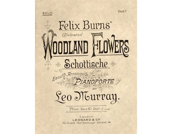5528 | Woodland Flowers, No. 1 of "Wayside Flowers"
