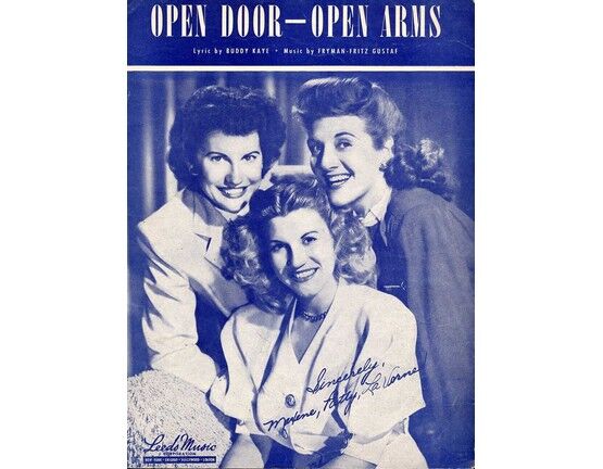 5532 | Open Door Open Arms - Featuring The Andrew Sisters