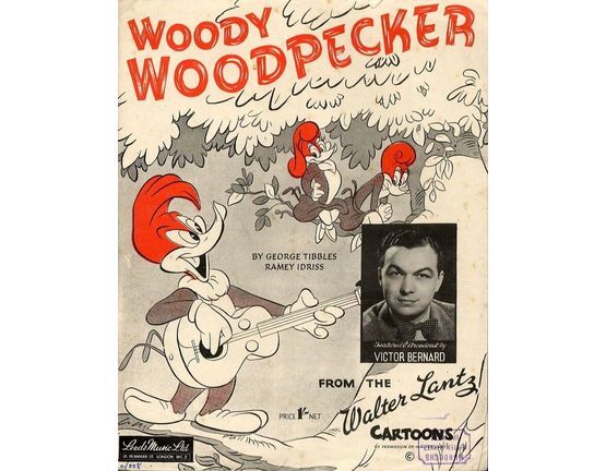 5532 | Woody Woodpecker - Song From the Walter Lantz Cartoon - Featuring Victor Bernard