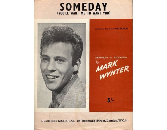 5575 | Someday You'll Want Me to Want You - Performed by Red River Dave, Mark Wynter, Bill & Ethel hatton & manners